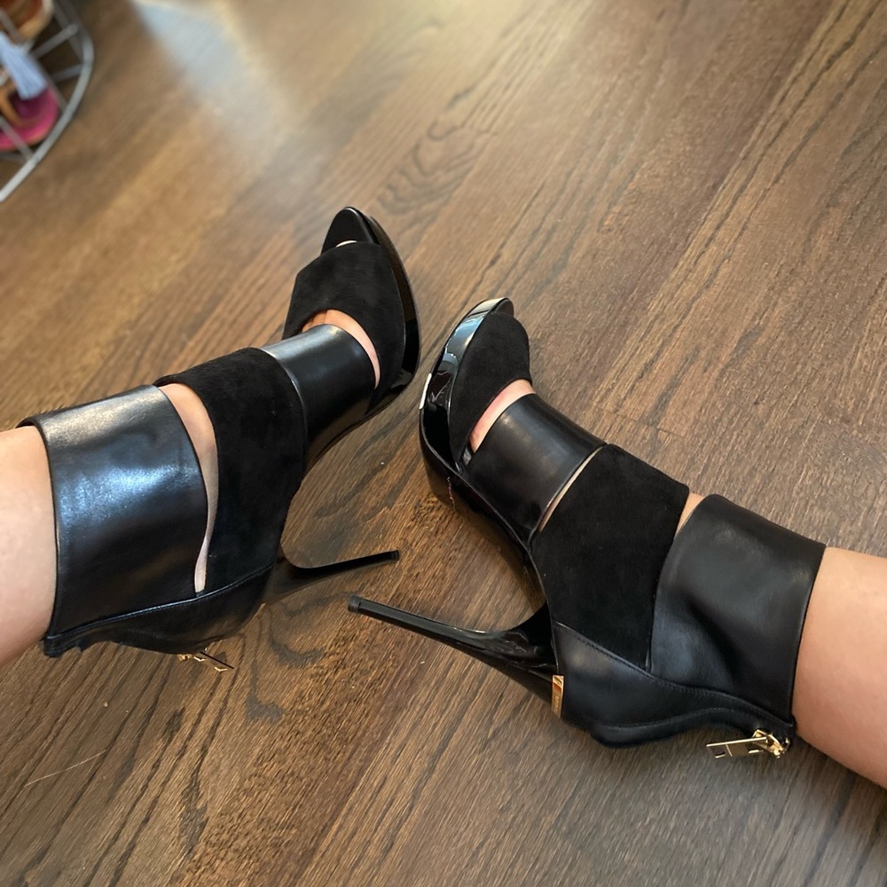 Burberry | suede and leather Heels